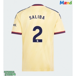 Arsenal William Saliba #2 Replika Tredjetrøje 2026-27 Kortærmet